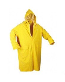 Yellow Raincoat Zippered Size XL
