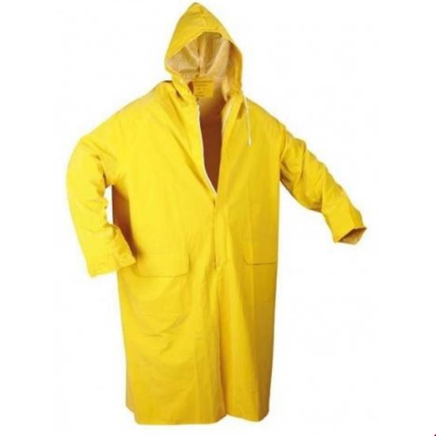 Yellow Raincoat Zippered Size XL