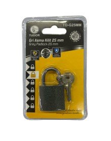 Tudor 25 mm Short Gray Padlock