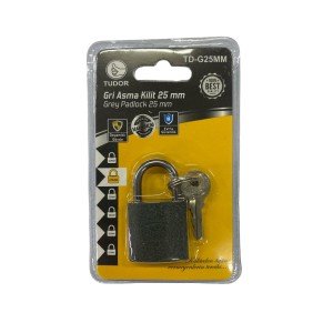 Tudor 25 mm Short Gray Padlock Tudor 25 mm Short Gray Padlock