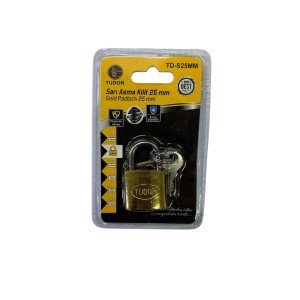 Tudor 25 mm Short Yellow Padlock Tudor 25 mm Short Yellow Padlock