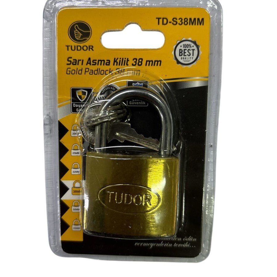 Tudor 38 mm Short Yellow Padlock