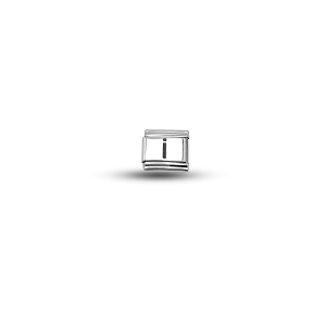 Nomination Compatible Letter I Charm | Steel Bracelet Accessory | Personalized Letter Module | Minimal & Stylish