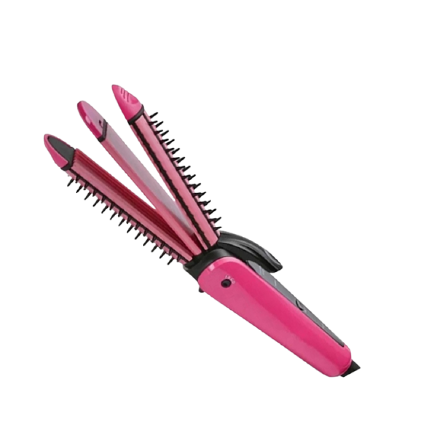 Ergonomically Designed Blow Dryer and Tong Compatible Hair Styling Tongs