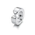 Men s Earring - 1 Piece Steel Clip Earring Stainless Steel Silver Color Earring Men s Earring - 1 Piece Steel Clip Earring Stainless Steel Silver Color Earring