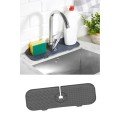 Flexible Faucet Sink Mat - Kitchen Bathroom Faucet Water Trap Dish Sponge Mat