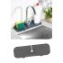 Flexible Faucet Sink Mat - Kitchen Bathroom Faucet Water Trap Dish Sponge Mat