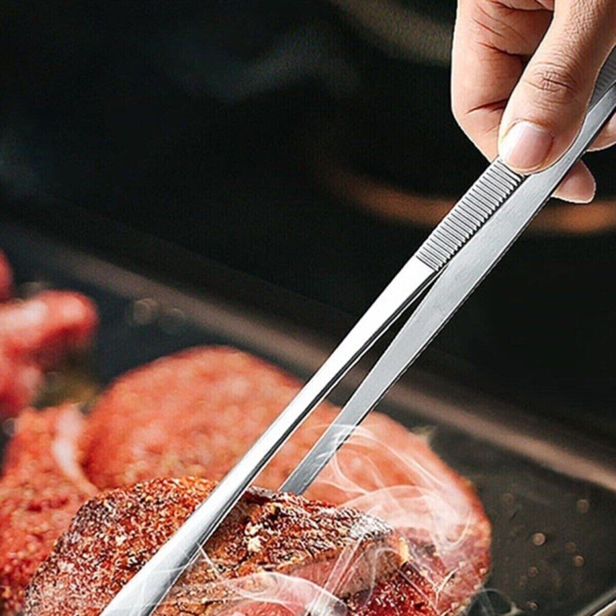 Meat Frying Tongs - Practical Cooking Tweezers - Professional Tweezers