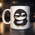Cool Penguin Designed Porcelain Mug MODEL 88 – Fun, Cool & Energetic Coffee Cup