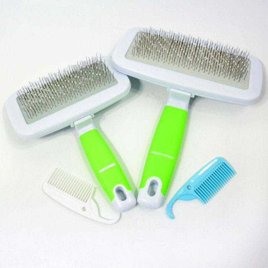 Wire Brush and Comb Set for Pets