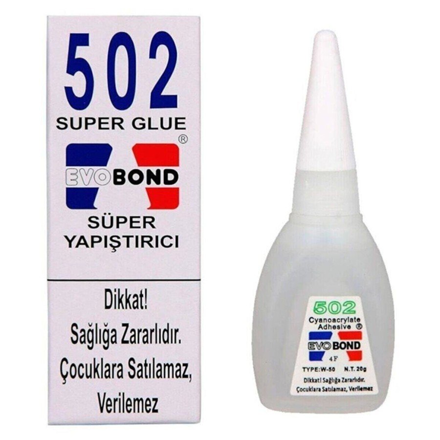EvoBond 502 Japanese Adhesive Super Glue 20 Gr EvoBond 502 Japanese Adhesive Super Glue 20 Gr