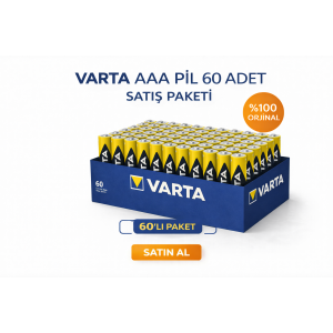 Varta AAA Thin Pen Battery 1.5V Super Heavy Duty R03 Zinc Carbon 2 Pack of 30 Varta AAA Thin Pen Battery 1.5V Super Heavy Duty R03 Zinc Carbon 2 Pack of 30