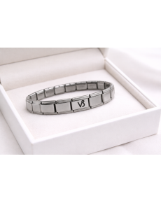 Steel Nomination Bracelet Capricorn | Stainless Steel Zodiac Sign Bracelet | Stylish and Durable Jewelry