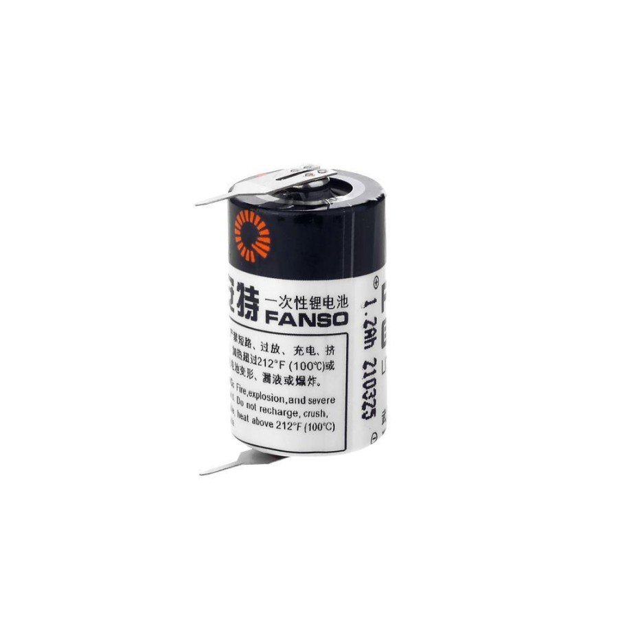ER14250H 3.6V 1/2 AA Size Lithium Battery (Li-SOCL2) 2 PIN ER14250H 3.6V 1/2 AA Size Lithium Battery (Li-SOCL2) 2 PIN