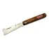 Fidan AS 20 Brown Garden Grafting Knife 18,5cm - Manual, Wooden Handle