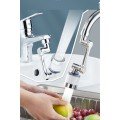 Lime Trapping Robotic Arm Faucet Head with Filter - Kitchen Bathroom Faucet Extension Tip