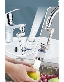 Lime Trapping Robotic Arm Faucet Head with Filter - Kitchen Bathroom Faucet Extension Tip