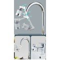 Lime Trapping Robotic Arm Faucet Head with Filter - Kitchen Bathroom Faucet Extension Tip