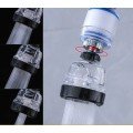 Water Saving 3 Functional Movable Faucet Head with Filter - Transparent