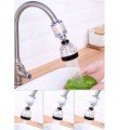 Water Saving 3 Functional Movable Faucet Head with Filter - Transparent