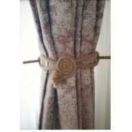 6 Pieces of Backdrop Curtain Accessory Braçol Tulle Curtain Holder Curtain Ornament Spiral Jute Rope Aesthetics 6 Pieces of Backdrop Curtain Accessory Braçol Tulle Curtain Holder Curtain Ornament Spiral Jute Rope Aesthetics