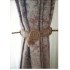 Background Curtain Accessory Braçol Tulle Curtain Holder Curtain Ornament Spiral Jute Rope Aesthetics