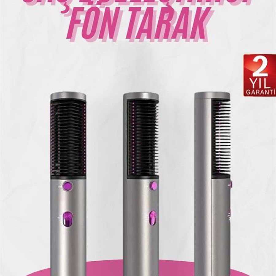 Blow Dryer Comb Straightener Ceramic Coating Blow Dryer Hair Dryer