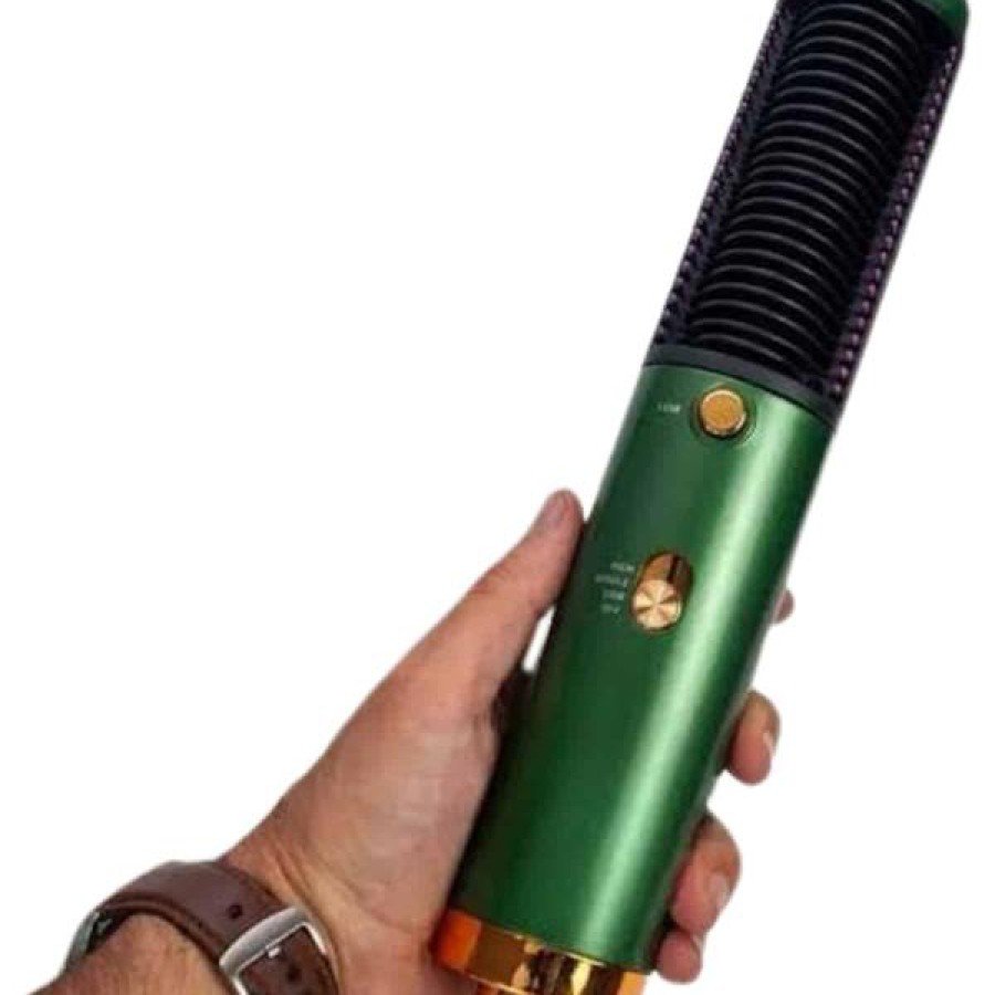 Blow Dryer Comb Straightener Ceramic Coating Blow Dryer Hair Dryer
