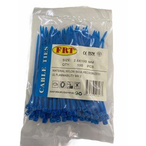 FRT Blue 2.5x100 Cable Tie FRT Blue 2.5x100 Cable Tie