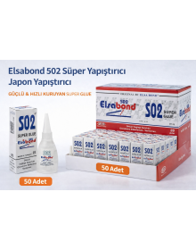 Elsabond 502 Super Glue Japanese Adhesive 20g Strong Fast Drying Super Glue 50 Pcs