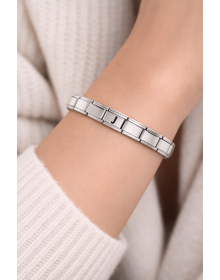 Letter J Steel Bracelet – Personalized Initial Bracelet – Stainless Steel Elegant Bracelet
