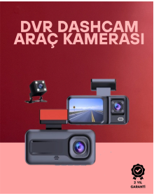 Triple Camera Security System with G-Sensor, Motion Detection and Loop Recording