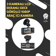 1080p In-Car Security Camera with G-Sensor and Motion Detection Support