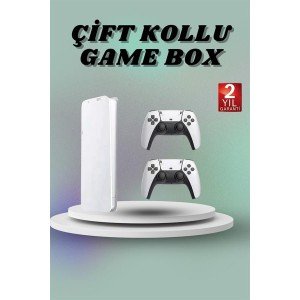 Game Box 3D Dual Game Handles 4K HD Screen More than 20000 Game Options 2.4G Wireless