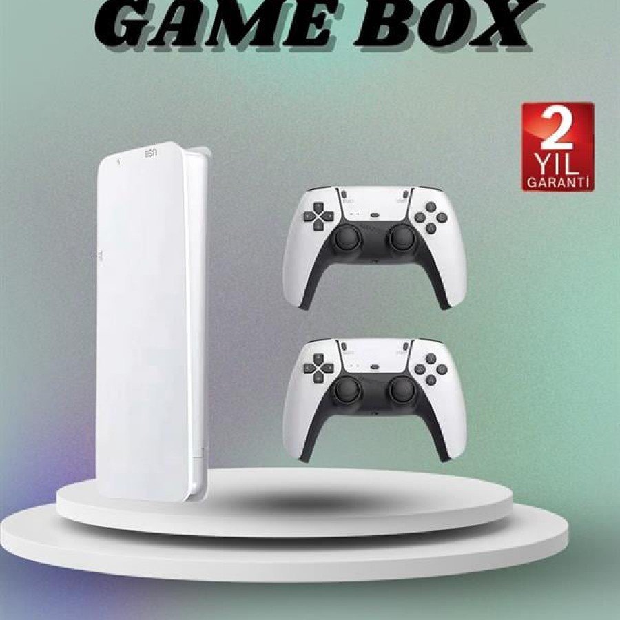 Game Box 3D Dual Game Handles 4K HD Screen More than 20000 Game Options 2.4G Wireless