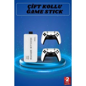 Game Stick 4K Retro Double Handle Arcade Games +20000 Games Console Nostalgia Game Stick 4K Retro Double Handle Arcade Games +20000 Games Console Nostalgia