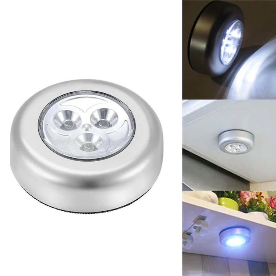 Wardrobe - Drawer - Cupboard Corner Illuminator Wireless Battery Operated Led Spot Kitchen Lamp Stick