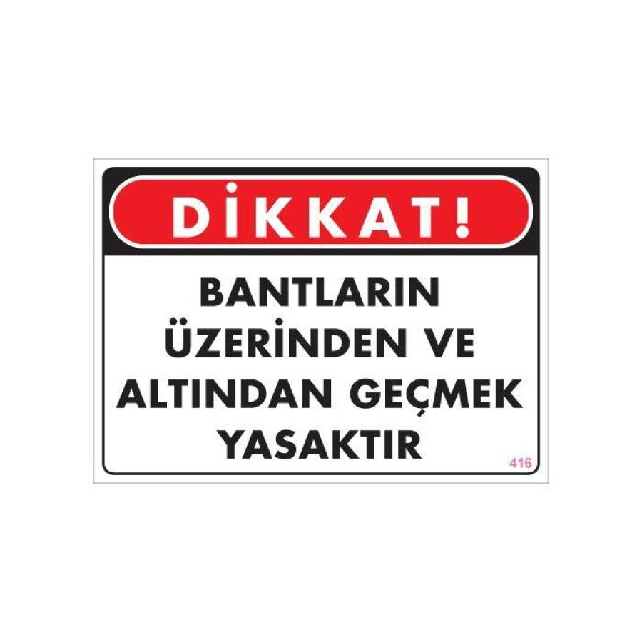 Passing is Prohibited Warning Sign 25x35 CODE:416 Passing is Prohibited Warning Sign 25x35 CODE:416