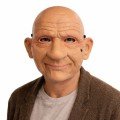 Realistic Old Man Mask – Latex Look Plastic Horror Mask