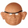 Realistic Old Man Mask – Latex Look Plastic Horror Mask