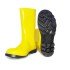 Gezer PVC Short Boots Yellow Size 38