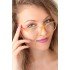 Yellow Color Oval Orange Color Women's Glasses