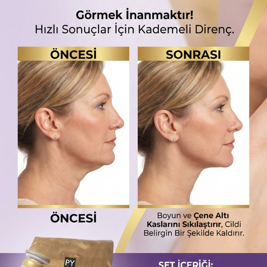 Gıdık Giderici Gıdı Eritme Çene Altı Masaj Aleti Boyun Egzersizi