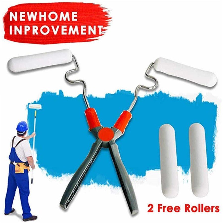 Glide Drip-Proof Paint Roller Can Be Used in Corners and Flat Floors Glide Drip-Proof Paint Roller Can Be Used in Corners and Flat Floors