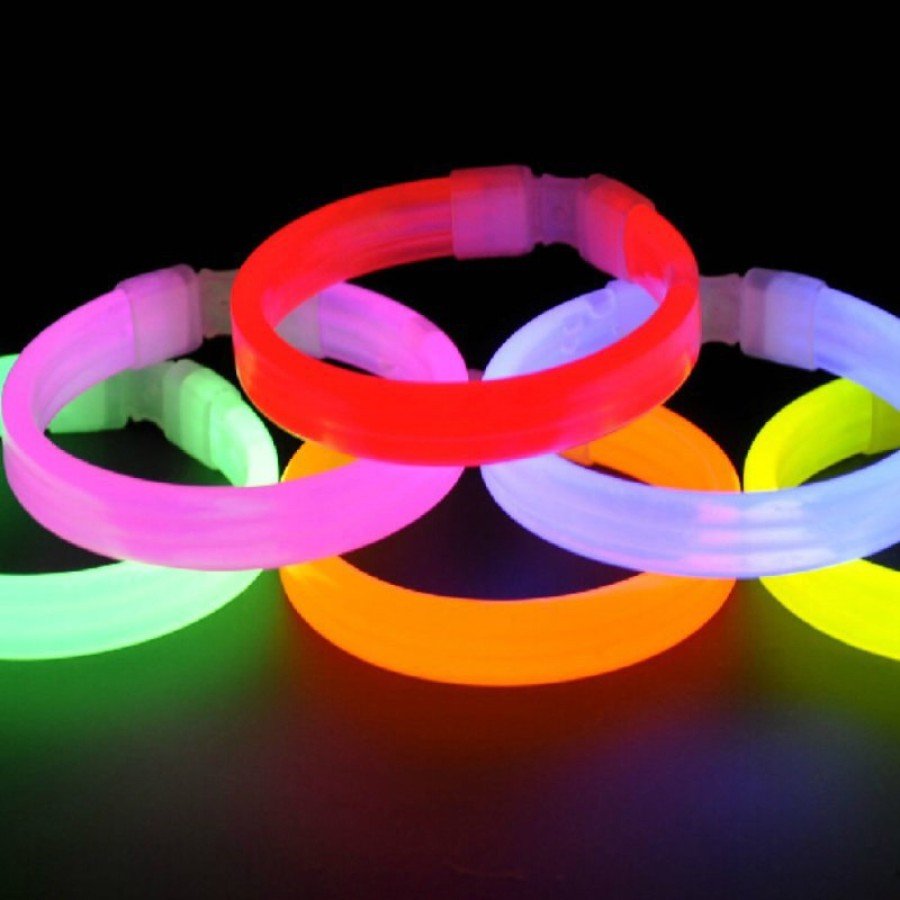 Glow Party Highlighter Extra Thick Bracelet 6 Colors Set of 6 – Printable
