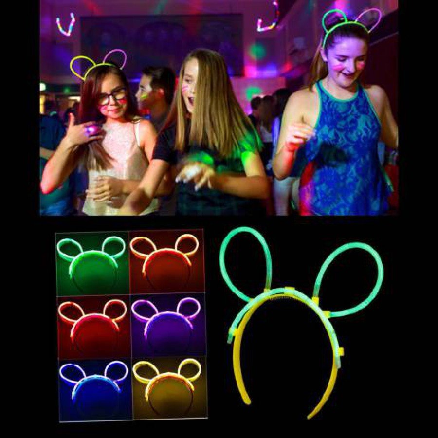 Glow Crown Highlighter Crown Mixed Color 12 Pcs