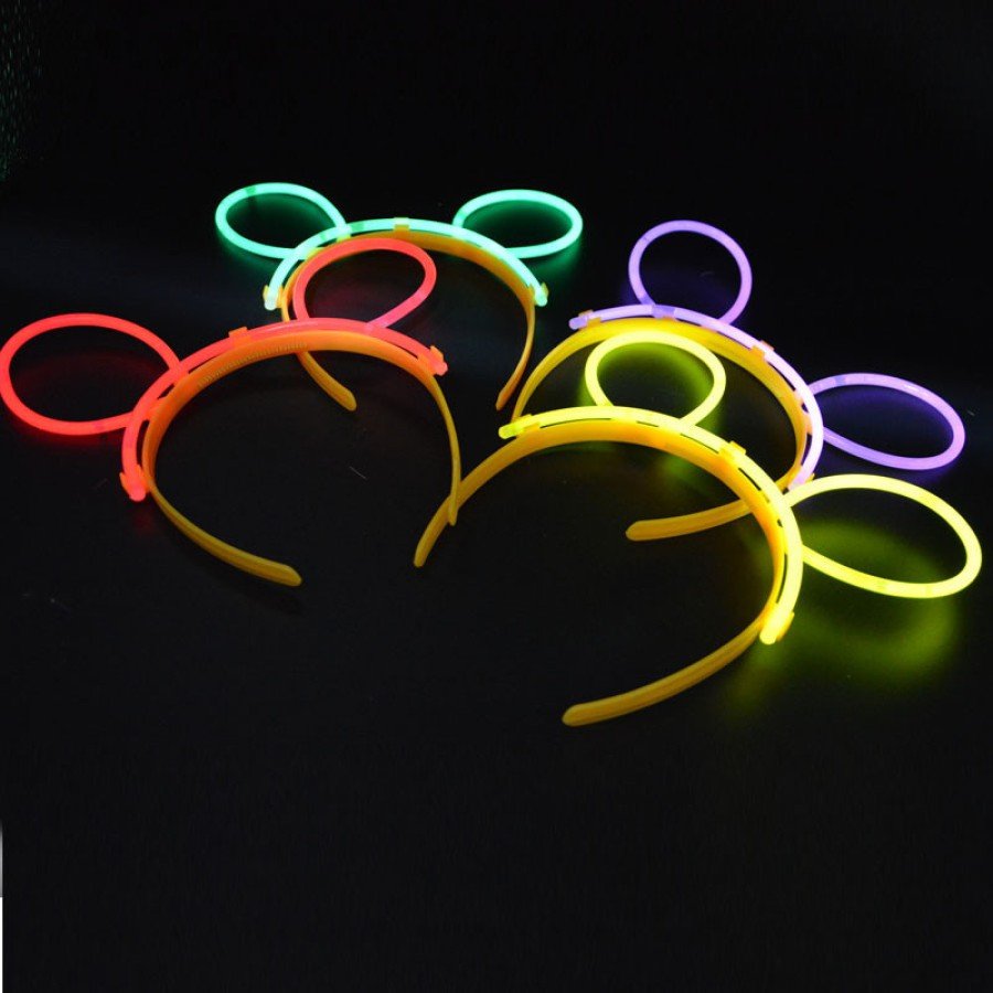 Glow Crown Highlighter Crown Mixed Color 12 Pcs