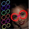 Glow Round Glasses - Glow Party Glasses - Glow Glasses 12 Pieces