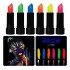 GlowPaint 6-Pack Neon Paint – Makeup Set That Glows in UV Light