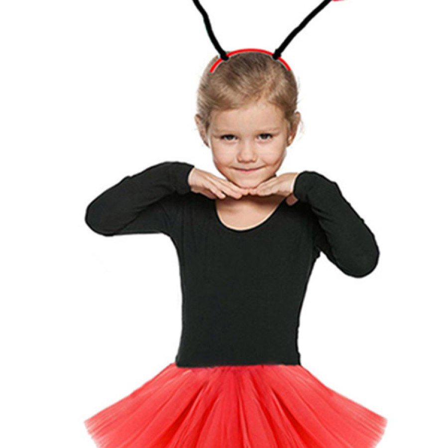 Red Ladybug Tutu Skirt and Red Ladybug Crown Set for Performances Red Ladybug Tutu Skirt and Red Ladybug Crown Set for Performances
